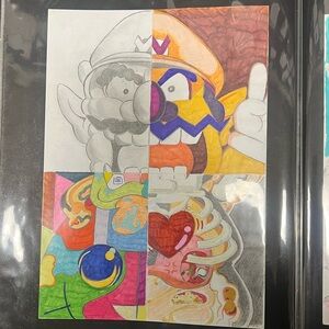 Colorful Character Illustration Art Print